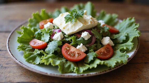 Ensalada de Nopal con Queso Panela