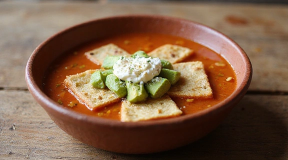Sopa de Tortilla Ligera
